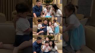 Family kiss 😘 shortvideo [upl. by Emerald]