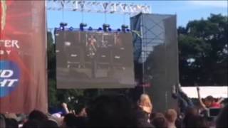 Aaron Lewis Rockfest 2014 Rant RAW VIDEO FULL VIDEO [upl. by Wiltsey]