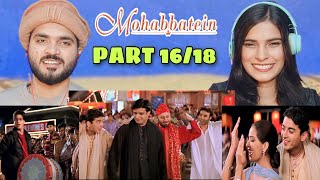 Mohabbatein Pairon ma bandhan hai song Shahrukh Khan  Aishwarya  Pakistani Reaction  Part 1618 [upl. by Seaden]