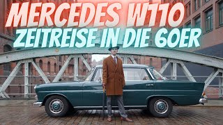 Mercedes W110  kleine Heckflosse  Zeitreise in die 60er Jahre inklusive Ausfahrt [upl. by Kohcztiy432]