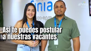 Postularte a nuestras vacantes es muy fácil [upl. by Brier]