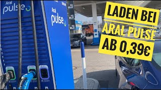 Elektroauto laden bei Aral pulse ab 039€ mit ChargeNow [upl. by Athenian68]