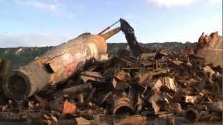 Mud Fight in Lyme Bay salvage of the MSC NAPOLI [upl. by Hanad]