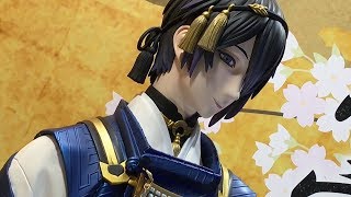 AJ2018 一分の一スケール 三日月宗近 刀剣乱舞 ONLINE Life Sized Mikazuki Munechika Statue [upl. by Nimra]