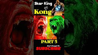 Kong VS Skar King की लड़ाई 😱Godzilla x Kong The New Empire Explained in HINDI shorts shortsfeed [upl. by Okajima]