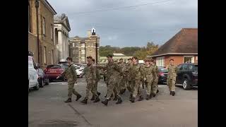 Haileybury College CCF Parade 2018 Marching Band [upl. by Yurik]