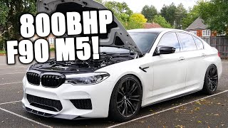 This 800BHP F90 M5 is INSANELY FAST The Ultimate Daily Driver [upl. by Deeas]