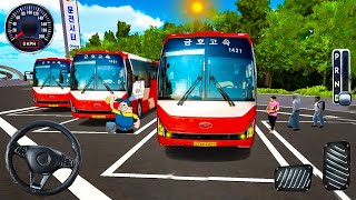 New Intercity Hyundai Bus in Highway RestArea 3D Driving Class 2024 [upl. by Gallagher]