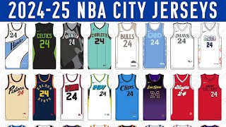 Ranking NBA City Jersey 202425 [upl. by Eardnaed]