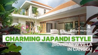 JapandiStyle 4Bedroom Family Villa in Canggu Bali balivillas [upl. by Zolnay484]