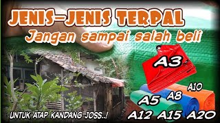 Rekomendasi jenis terpal terbaik untuk atap kandang ayam  tebal awet tahan panas dan hujan [upl. by Atirahc283]