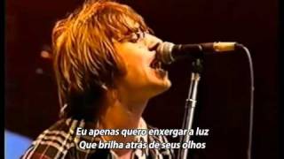 Oasis  Acquiesce  Legendado • BR  Live Maine Road [upl. by Haseena415]