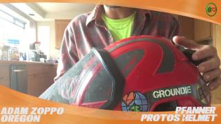 Pfanner Protos Helmet  TreeStuffcom Customer Adam Zoppos Review In The Field [upl. by Ennayelsel]