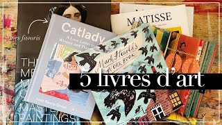 REVIEW  Mes 5 livres dart préférés [upl. by Ittocs]