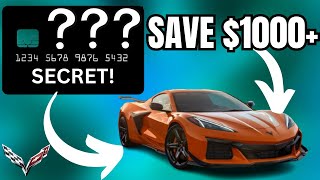 How To SAVE THOUSANDS On Your NEXT CORVETTE [upl. by Bromley]