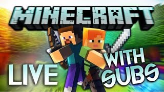 🔴Minecraft Playing public server PVP LIVE Road To 400 Subs [upl. by Schapira]