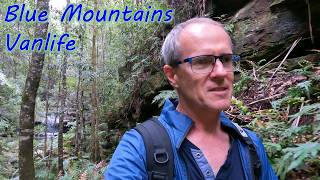 Fulltime Van life in the Blue Mountains  Lawson waterfalls  Faulconbridge Point Lookout [upl. by Aeirdna]