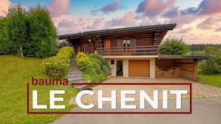 Chalet en rondins de bois Le Chenit [upl. by Eldwon]