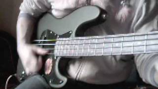 Fender Squier Standard Jazz Bass grey pewter  DeMo AuDiO [upl. by Atir764]