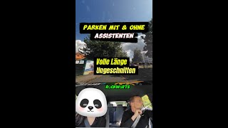 Parken mit und ohne Parkassistenten [upl. by Solakcin782]