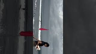 Legian Beach Bali  Flight landing [upl. by Beghtol]