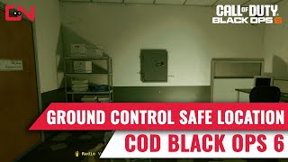 COD Black Ops 6 Ground Control Safe Location [upl. by Ssor]