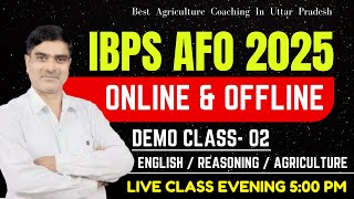 IBPS AFO  PRE MAINS  Special Batch  Lescture 2 [upl. by Ainalem]