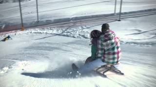 Zermatt  Matterhorn Rodeln in und um Zermatt  Schlitteln mit Toboggan [upl. by Aicrop395]