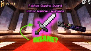 This Giants Sword is SO GOOD  Hypixel Skyblock Ironman Ep 5 [upl. by Neumeyer333]