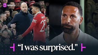 Exclusive Rio Ferdinand On Jadon Sancho and Erik Ten Hag Dispute [upl. by Samid]