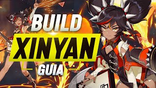 La GUIA DEFINITIVA de XINYAN  Build Xinyan Main DPS  Sub DPS  SUPPORT Ofensivo  Genshin Impact [upl. by Jalbert]