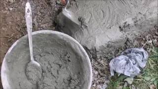 How to make a fake stone step out of concrete DIY fake rock [upl. by Adlez]