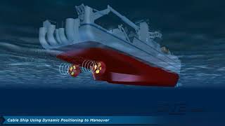 Repair Animation Undersea Fiber Optic Cable System [upl. by Colligan]