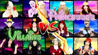 DISNEY PRINCESSES vs VILLAINS SEA SHANTY  Ultimate Disney Pirate Parody [upl. by Nnaharas984]