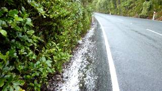 Almost Snowing in Auckland  July 25th 2011 [upl. by Atteuqahs]