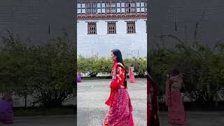 Namkha Lhamo in Thimphu Tshechu beautiful [upl. by Anivlem]