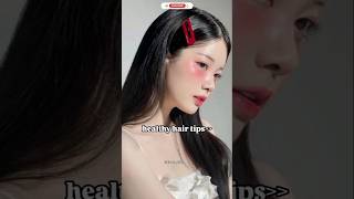 healthy hair tips 🌷✨aesthetic haircare beautytips bts fyp ytshorts viralshorts glowuptips [upl. by Alekal]