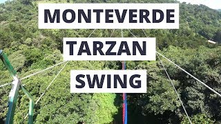 Monteverde Tarzan Swing  100 AVENTURA [upl. by Kaufmann]