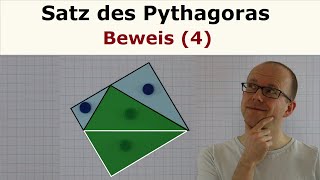 Satz des Pythagoras  Beweis 4 [upl. by Eerized903]