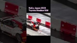 WRC Rally Japan 2023 Toyota Stadium SS8 [upl. by Barraza188]