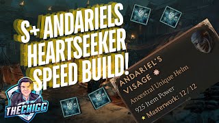 Diablo 4 Season 4  Andariels Heartseeker Rogue Speed Build Guide [upl. by Mariko]