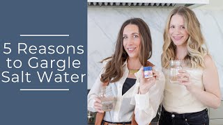 5 Reasons to Gargle Salt Water and How to Do it [upl. by Candi]