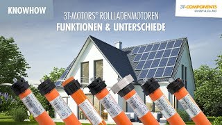 3T Rollladenmotoren Funktionen amp Unterschiede 3TMOTORS [upl. by Martz566]