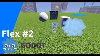 What is Flex engine  Godot Engine  Nvidia Flex 2 [upl. by Avra]