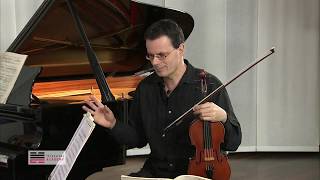 VIOLIN MASTERCLASS BEETHOVEN SONATA NO 5 RUDOLF KOELMAN [upl. by Rycca]