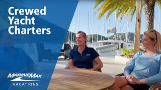 Interviewing Guy and Caz  MarineMax Vacations Charter Captains in the BVI [upl. by Lachus832]