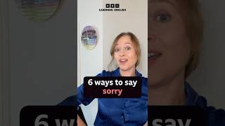 6 ways to say ‘sorry’ in English shorts [upl. by Rebna242]