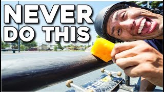 10 THINGS YOU SHOULD NEVER DO AT SKATEPARKS [upl. by Pellikka]