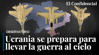 Ucrania prepara la batalla del aire F16 para detener a los Su35 y apoyar a los tanques Leopard [upl. by Cassie546]