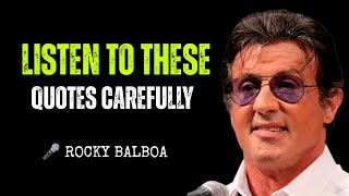 Listen to these quotes Carefully Rocky Balboa Motivational Speech [upl. by Ellinet676]